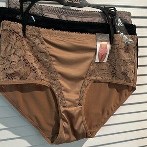Prima Valentina (3) pack Lace Front Panties. 
Size L